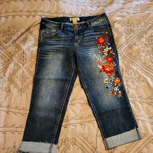 Democracy size 6 Capri jeans